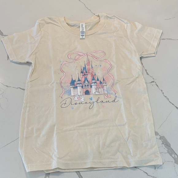 Disney Other - Disneyland Castle Cream Kids T-Shirt